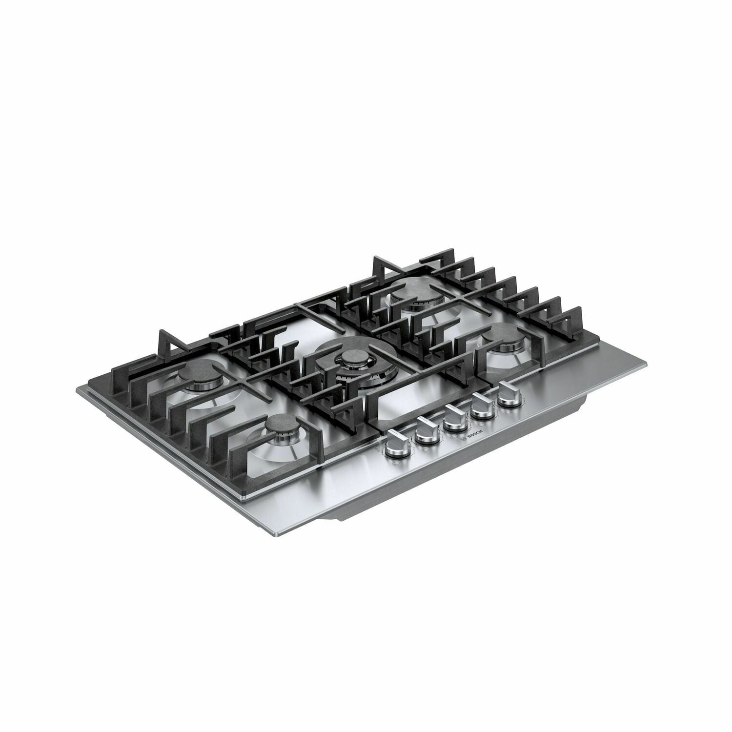 Bosch NGM8057UC 800 Series 30-Inch Stainless Steel Gas Cooktop - Professional Grade for Modern Kitchens, Perfect for Home Chefs & Entertaining