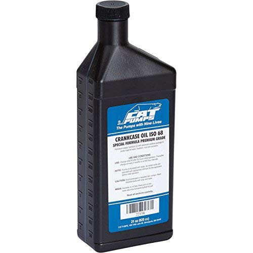 CAT Pumps Pressure Washer Pump Oil - 21 Oz (Pack of 2) | Premium Lubricant for High-Pressure Cleaning Equipment | Ideal for Home, Commercial & Industrial Pressure Washers