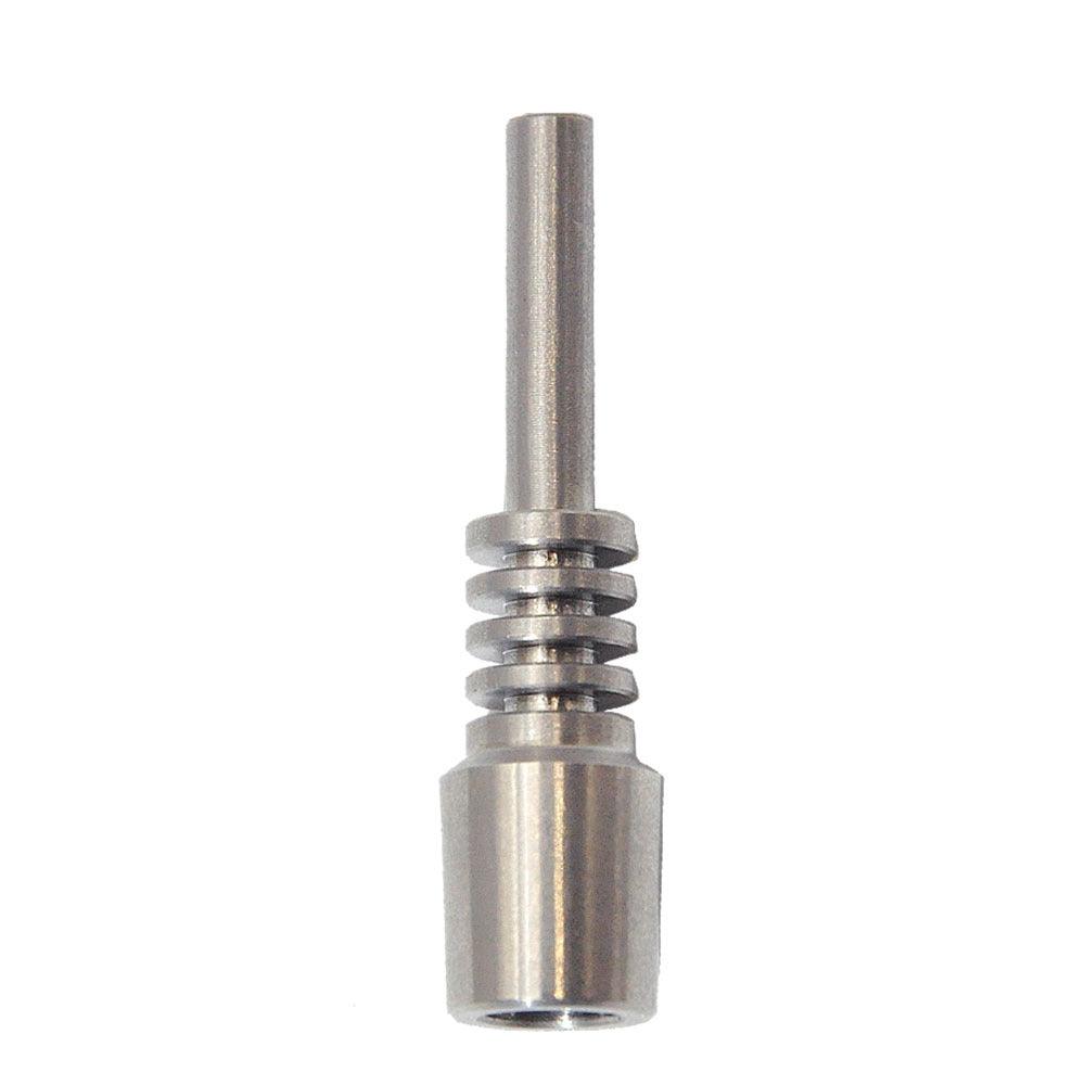 40MM Stainless Steel Nectar Collector with Titanium Tip - Durable Dab Tool for Concentrates | Perfect for Wax, Oil & Shatter Smoking Sessions