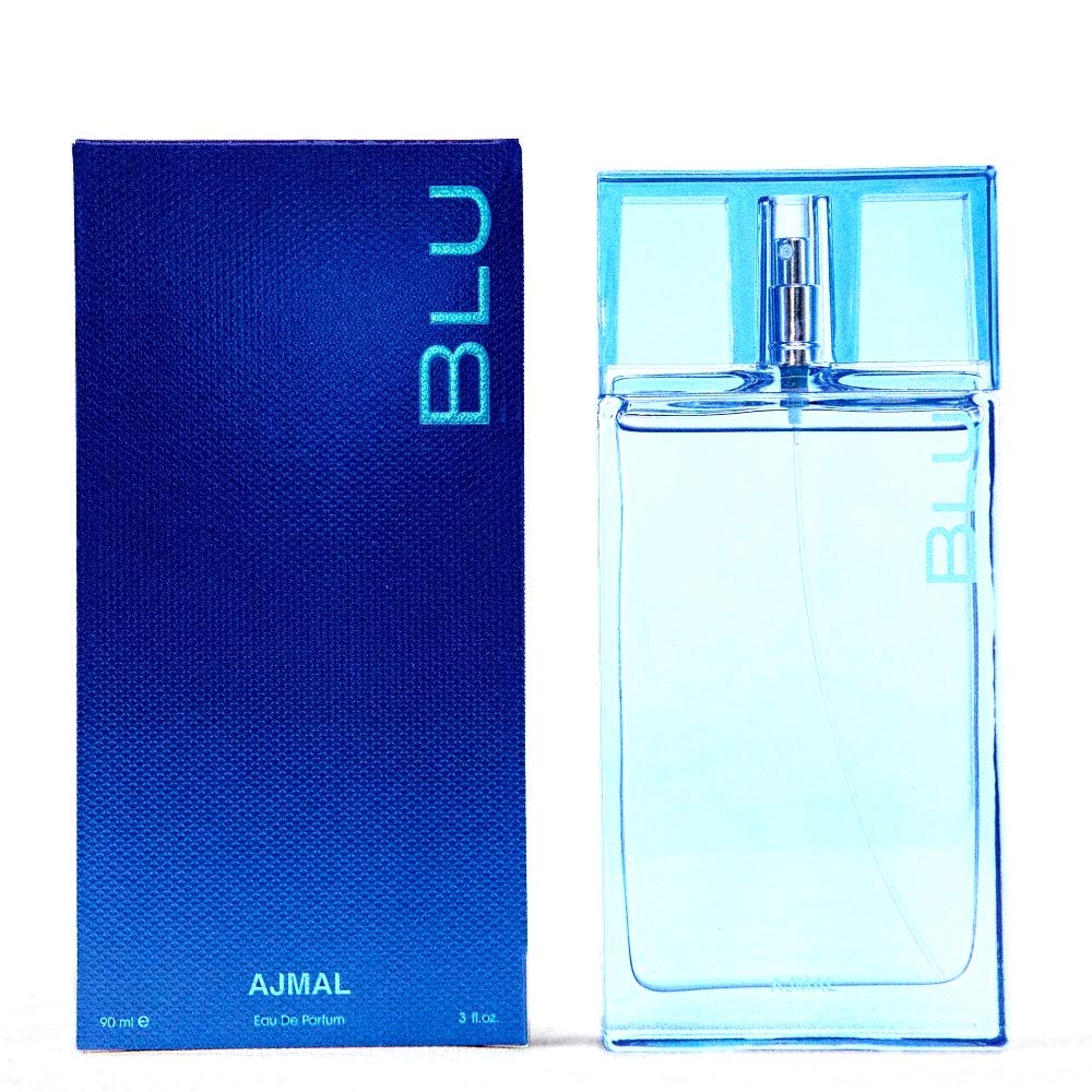 Blu Eau de Parfum Spray for Women & Men - Long Lasting Fresh Floral Fragrance - Perfect for Date Night, Office & Special Occasions