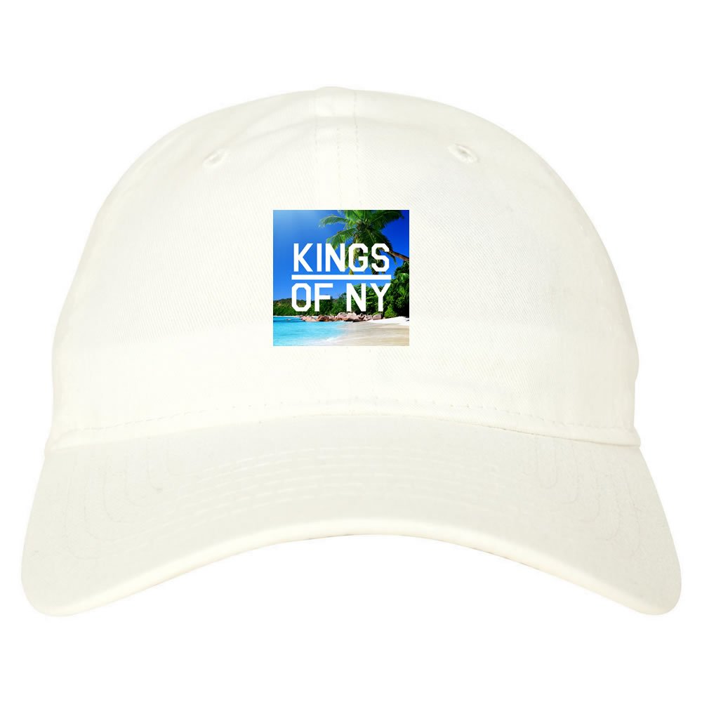 Beach Vacation Box Logo Men's Dad Hat - Adjustable Baseball Cap for Summer, Travel & Outdoor Activities | Perfect for Beach Trips, Hiking & Casual Wear