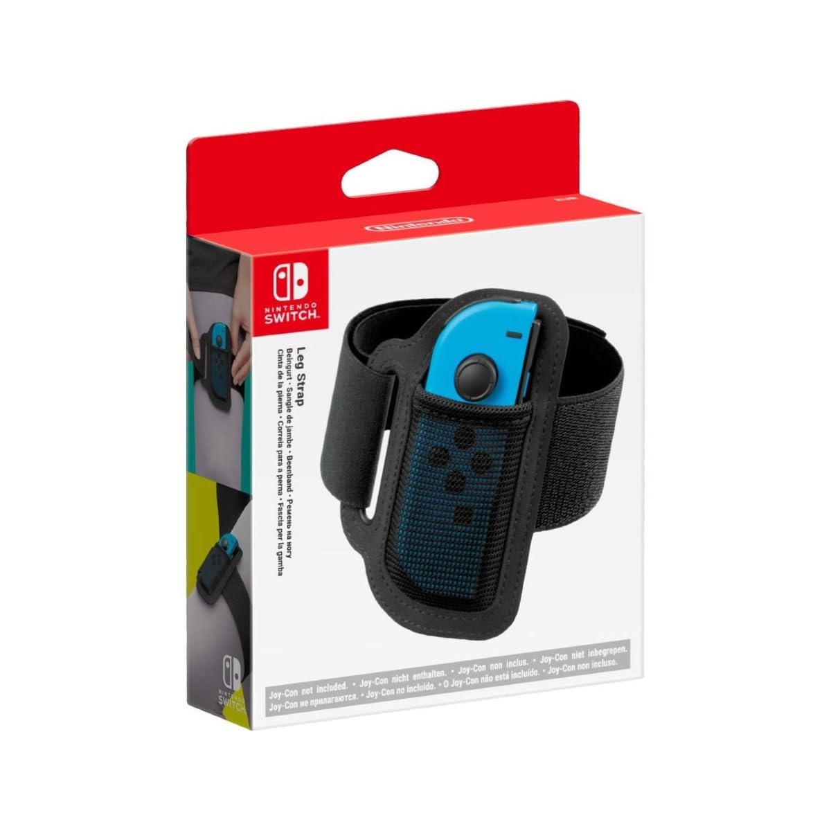 Nintendo Switch Leg Strap - Comfortable & Secure Fit for Hands-Free Gaming - Perfect for Fitness Games & VR Accessories