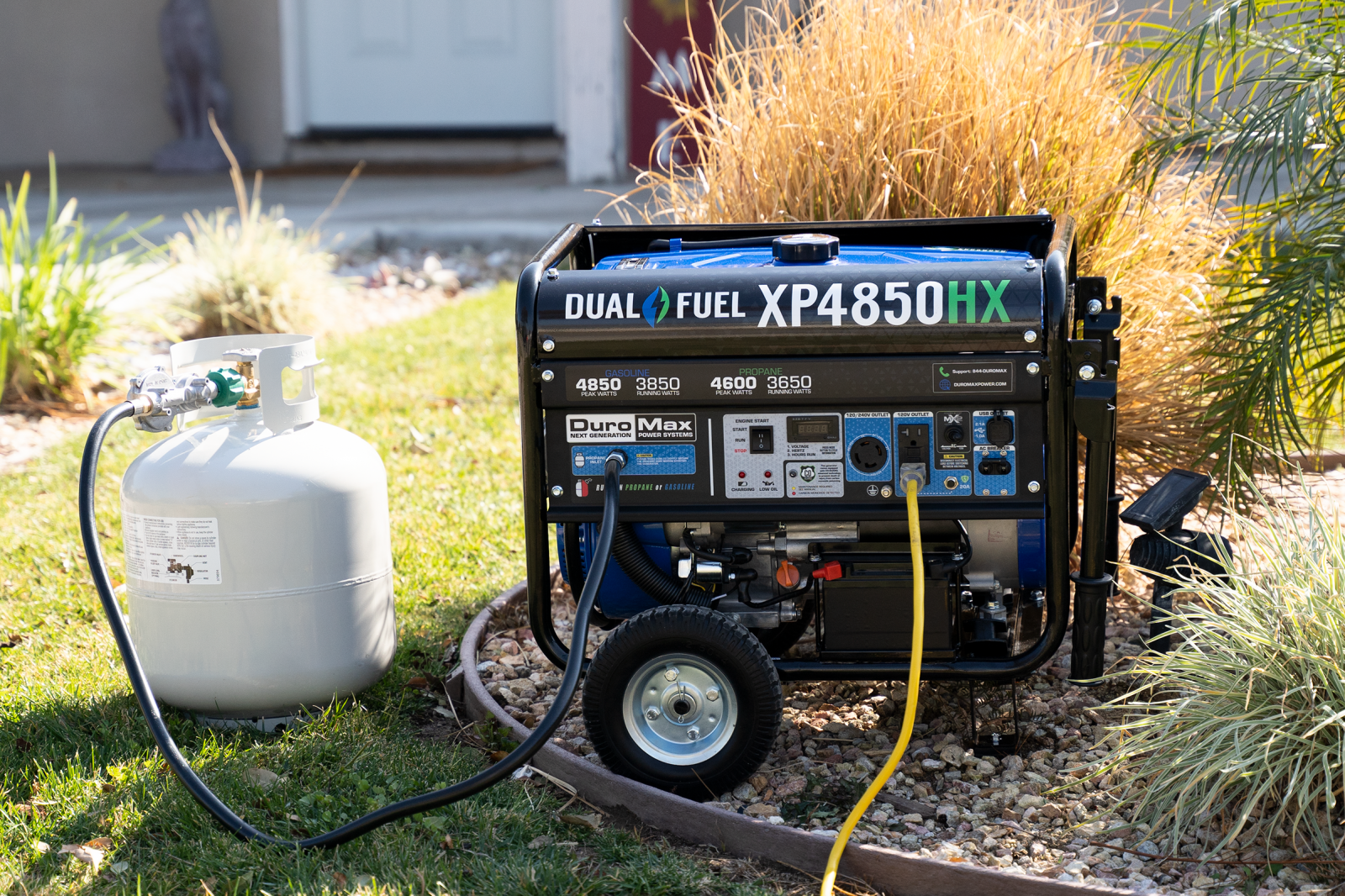 8500W Dual Fuel Portable Inverter Generator with CO Alert - Reliable Power for Camping, RV Trips & Emergency Backup