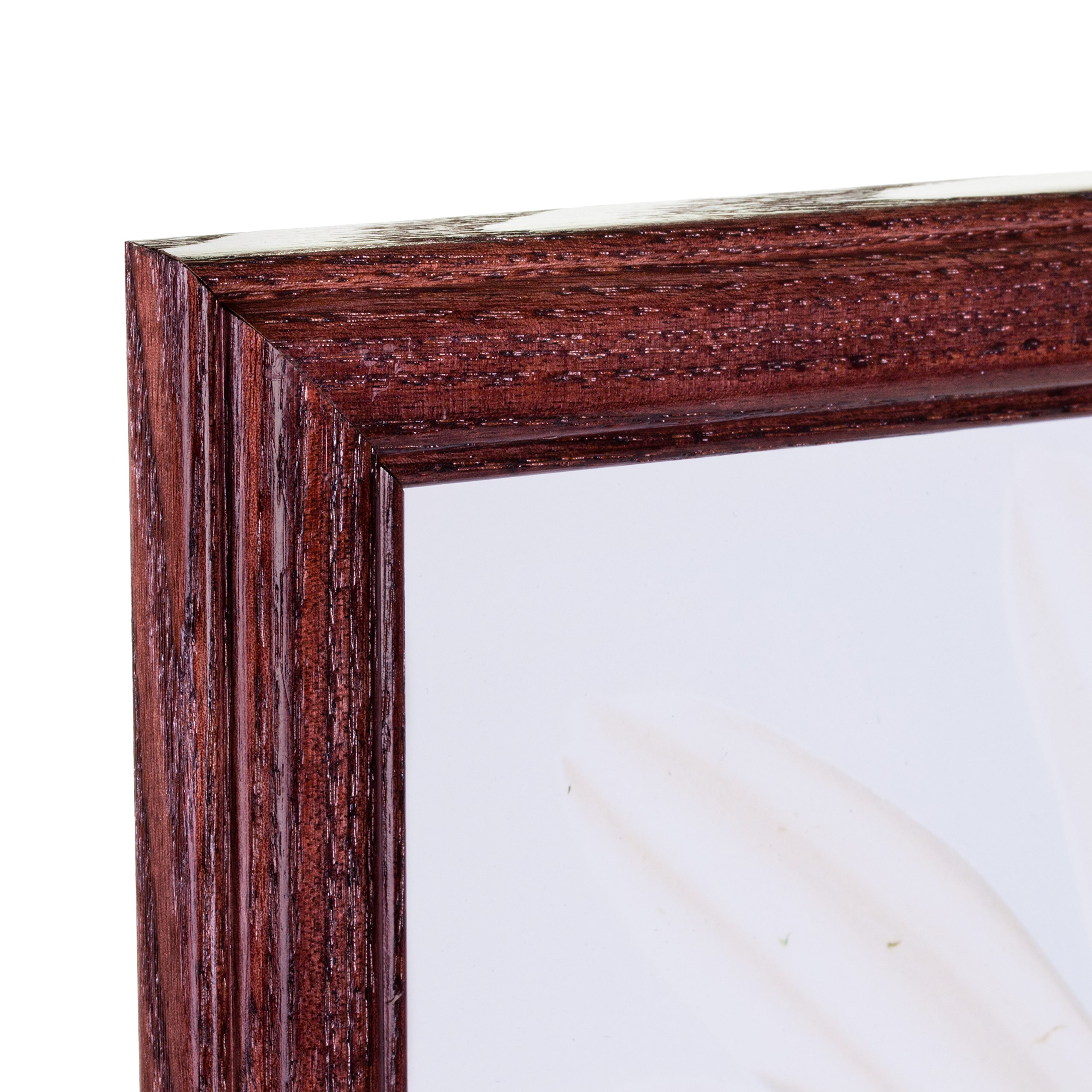 Craig Frames Wiltshire 236 - 4x6 Inch Red Hardwood Picture Frame for Photos, Artwork & Certificates - Perfect for Home Decor, Office Display & Gift Giving