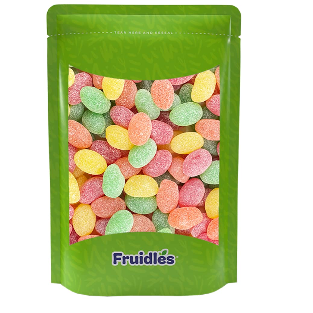 Fruidles Easter Jelly Eggs - 1lb Sanded Candy Treats for Holiday Snacking, Party Favors & Easter Basket Fillers | Fun Festive Candy for Kids, Easter Celebrations & Spring Parties