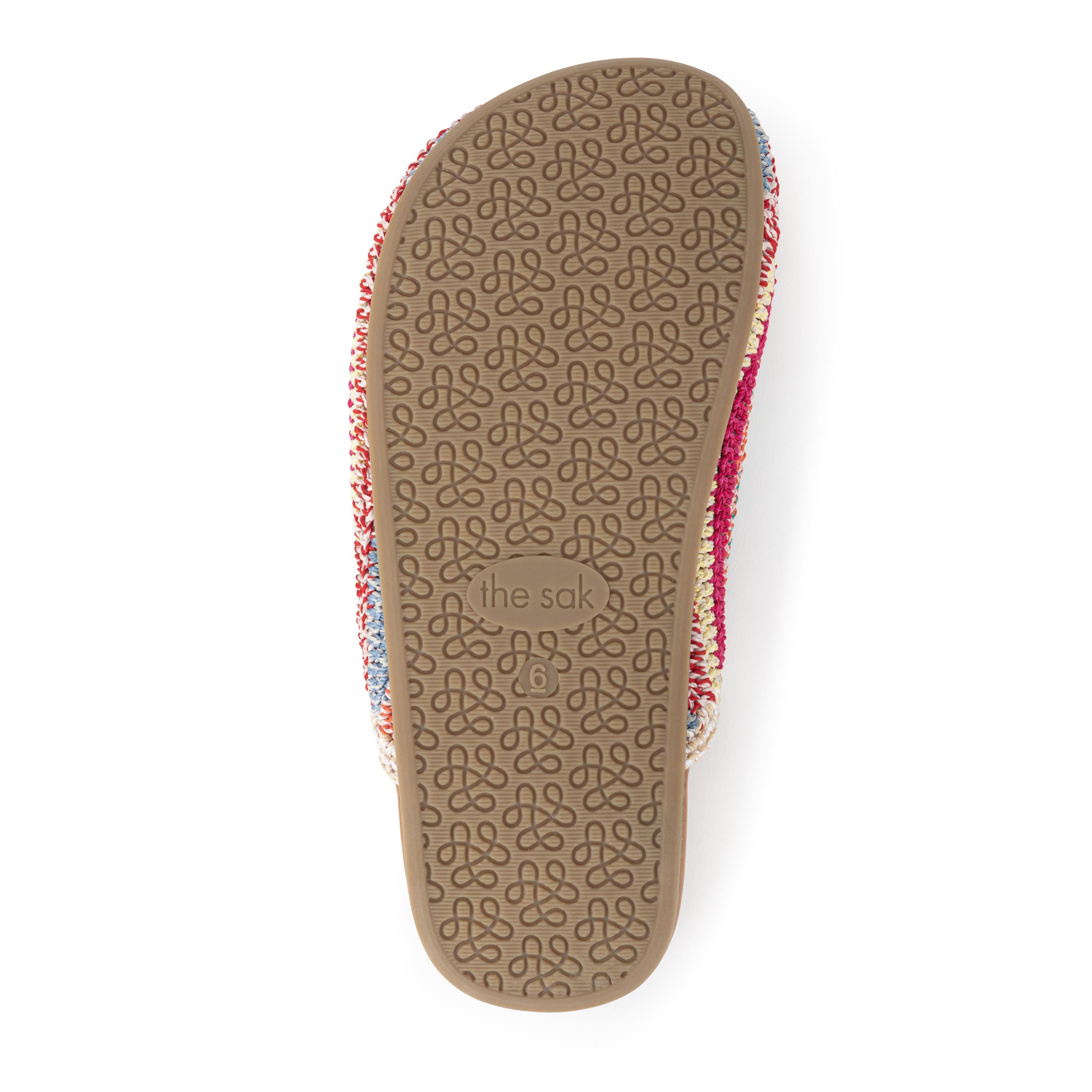 Bolinas Crochet Clogs for Women - Comfortable Handmade Summer Slide Sandals with Arch Support - Perfect for Beach, Pool, and Casual Outings