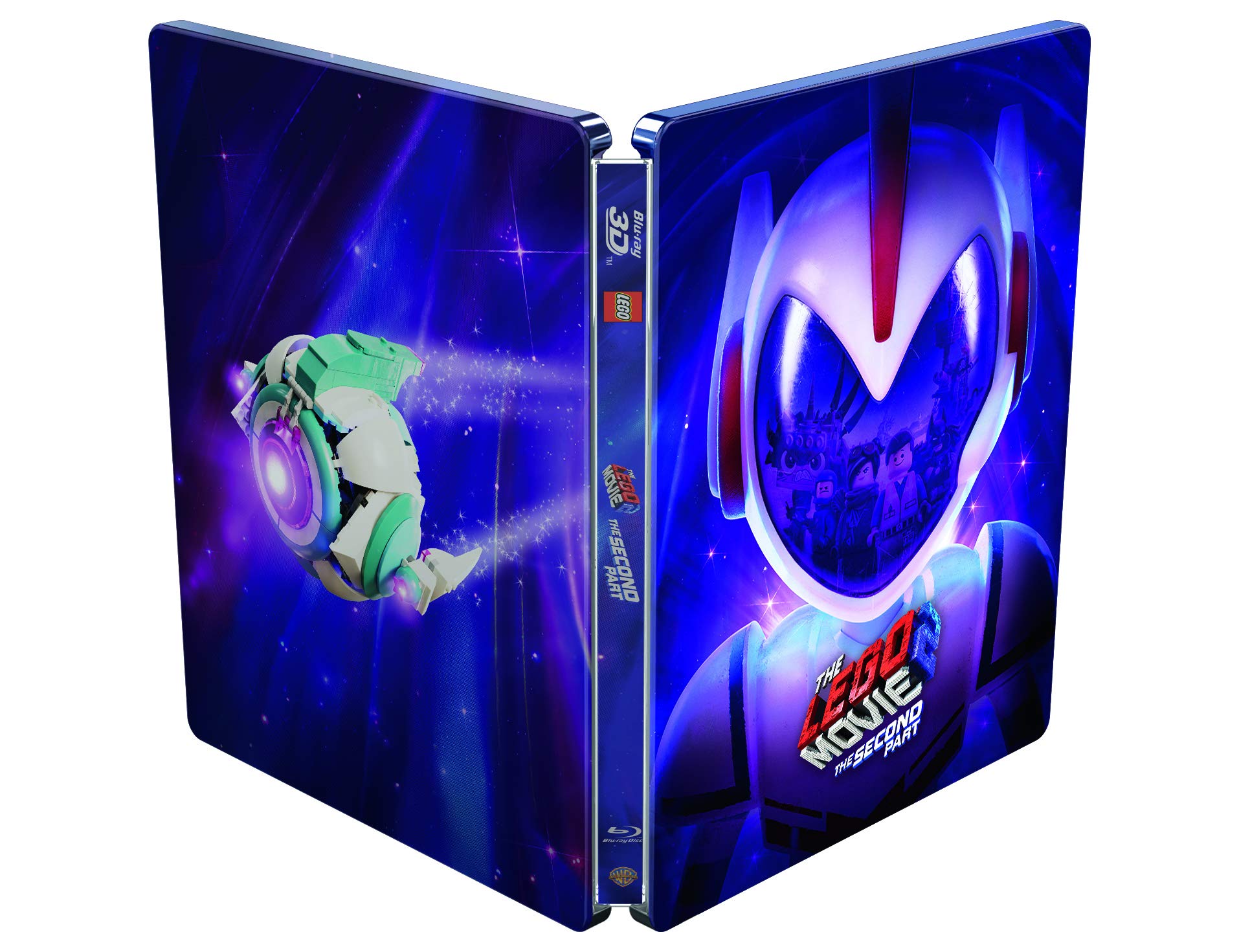 The Lego Movie 2: The Second Part - Limited Edition Steelbook (Blu-ray + 3D Blu-ray, 2019) | Collectible Case for Movie Fans & Home Theater Enthusiasts