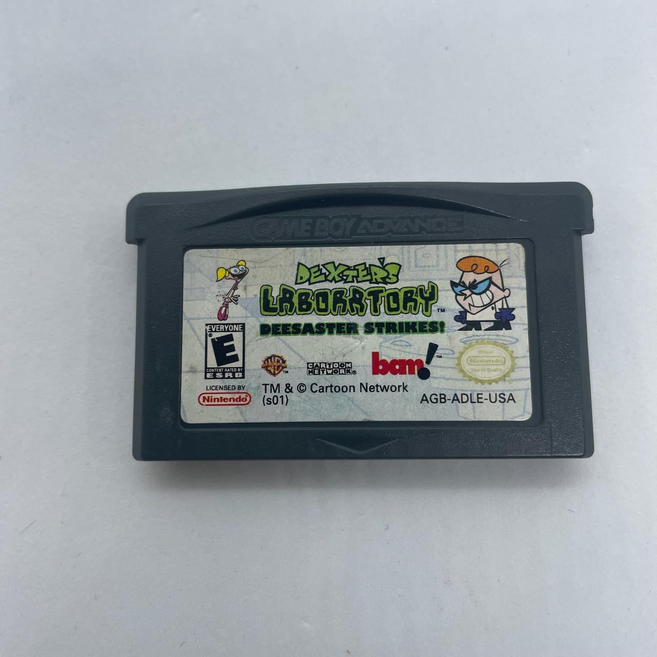 Dexter's Laboratory: Deesaster Strikes Game Boy Advance (GBA) Cartridge - Classic Kids' Adventure Game for Nintendo Handheld Console | Perfect for Retro Gaming & Collectors