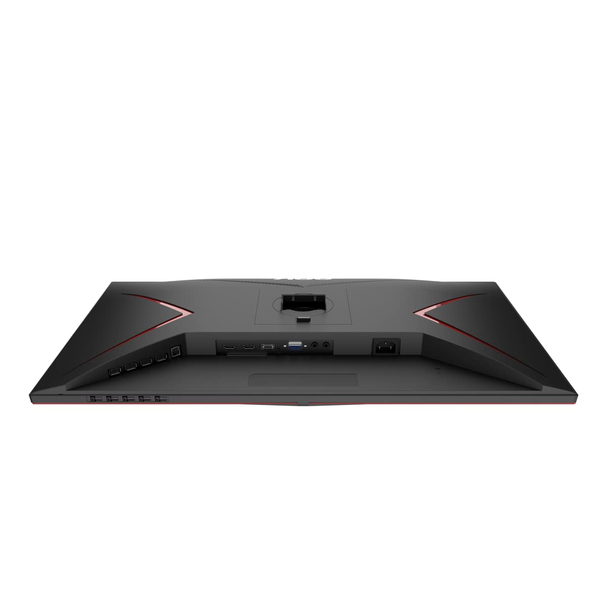 AOC 24G2SU 24 Inch FHD Gaming Monitor - 165Hz Refresh Rate, 1ms Response Time, AMD FreeSync Premium, 1920x1080 Resolution, VGA/HDMI/DisplayPort/USB Hub, Black/Red - Perfect for Competitive Gaming & Esports