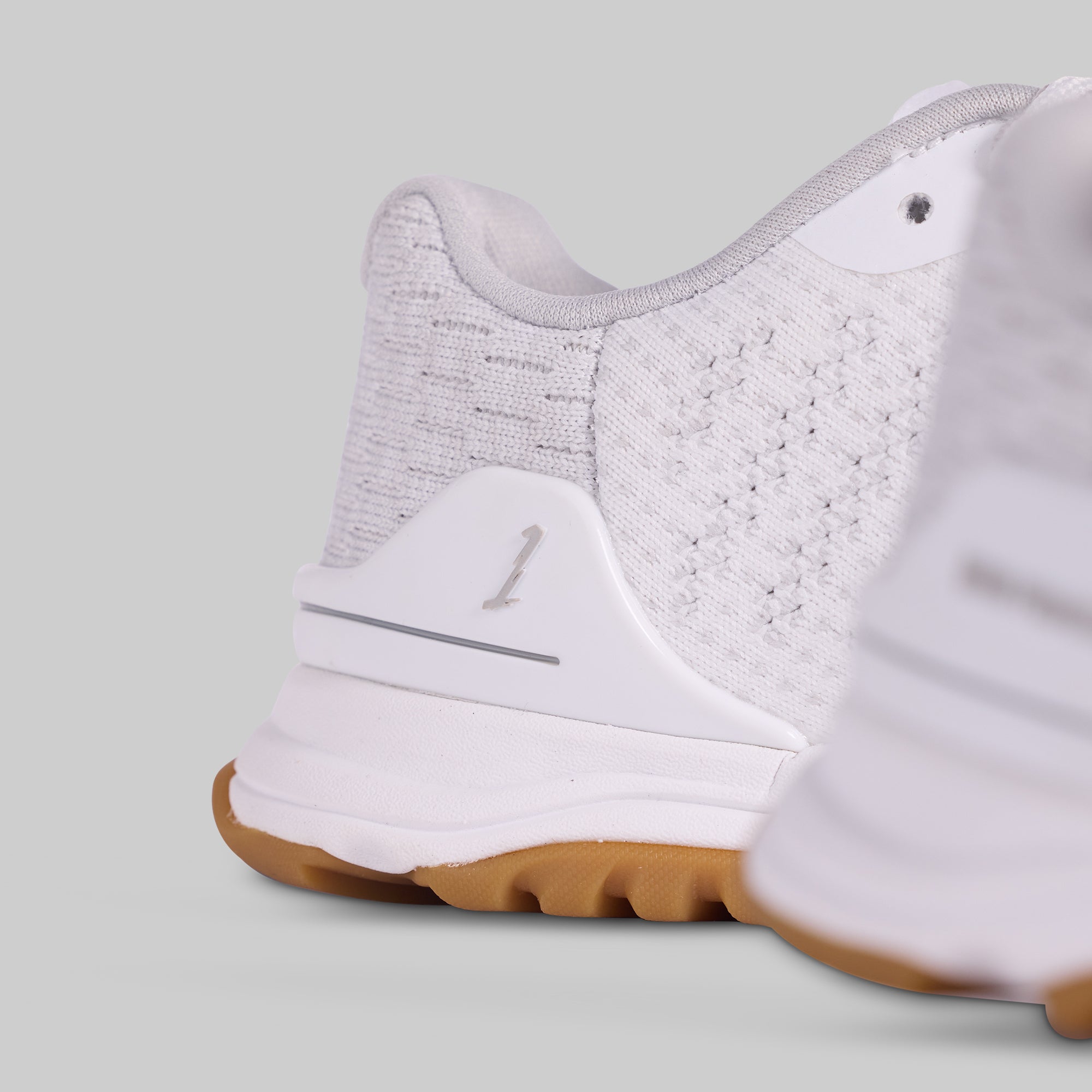 Men's Savage 1 Sneakers - White/Gum Colorway - Lightweight Comfortable Casual Shoes for Walking, Running & Gym Workouts
