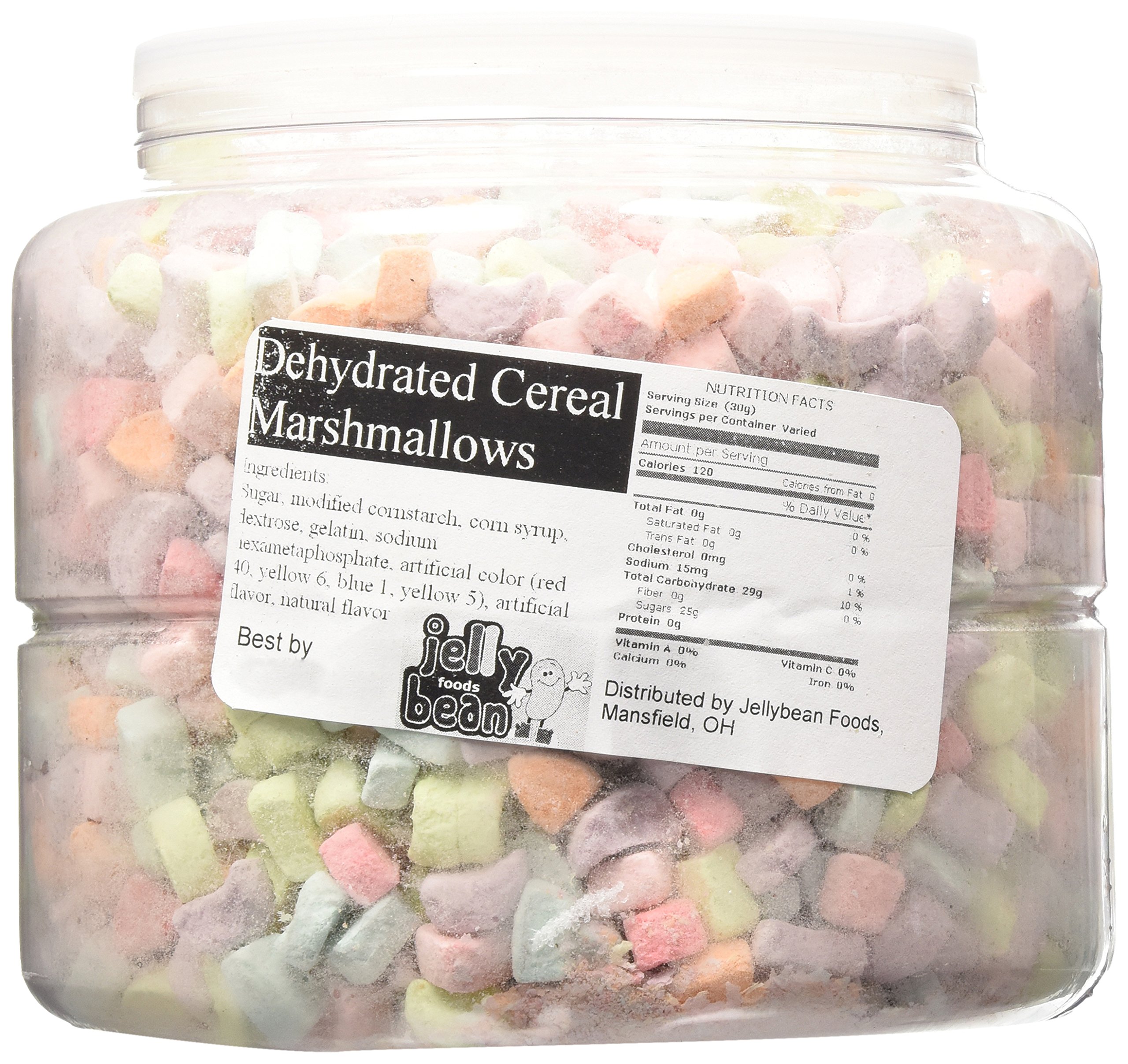 12 Oz Multi-Colored Cereal Marshmallows - Dehydrated Marshmallow Bits for Baking, Desserts & Hot Cocoa Toppings (Great for DIY Treats & Party Decorations)