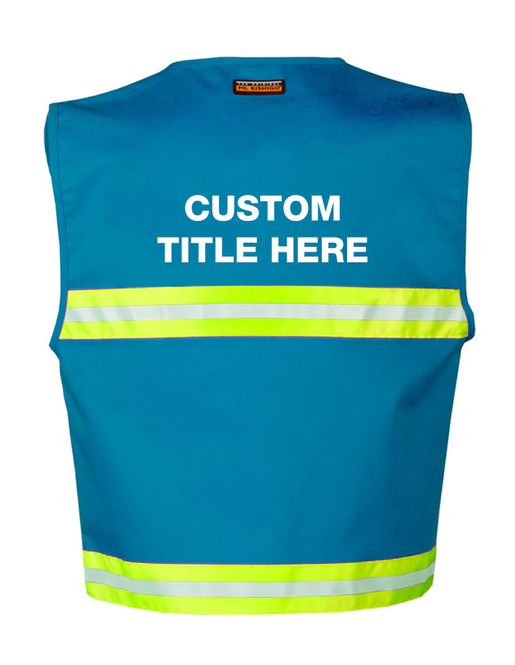 4200 Series Incident Command Vest - High Visibility Safety Vest for Emergency Response & Disaster Management - Ideal for Firefighters, Police & Search & Rescue Teams