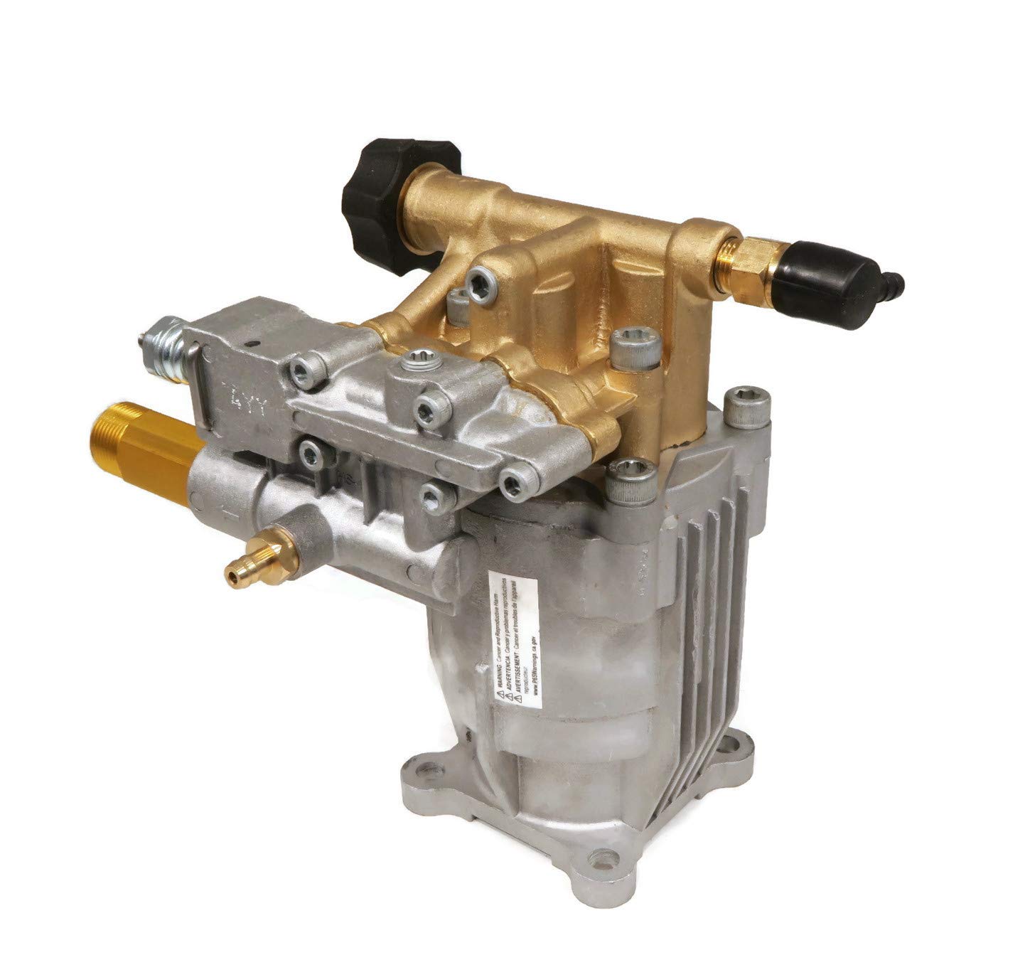 Himore Pressure Washer Water Pump with Keyway - Compatible with Models 309515003, 309515001, 308418004 | High-Performance Replacement Pump for Cleaning Driveways, Decks & Outdoor Surfaces