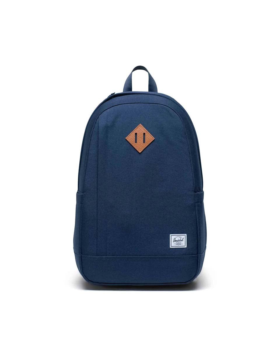 Herschel Seymour Backpack - Water-Resistant Laptop Backpack for Men & Women, Navy Blue - Perfect for Work, School, Travel & Daily Commute