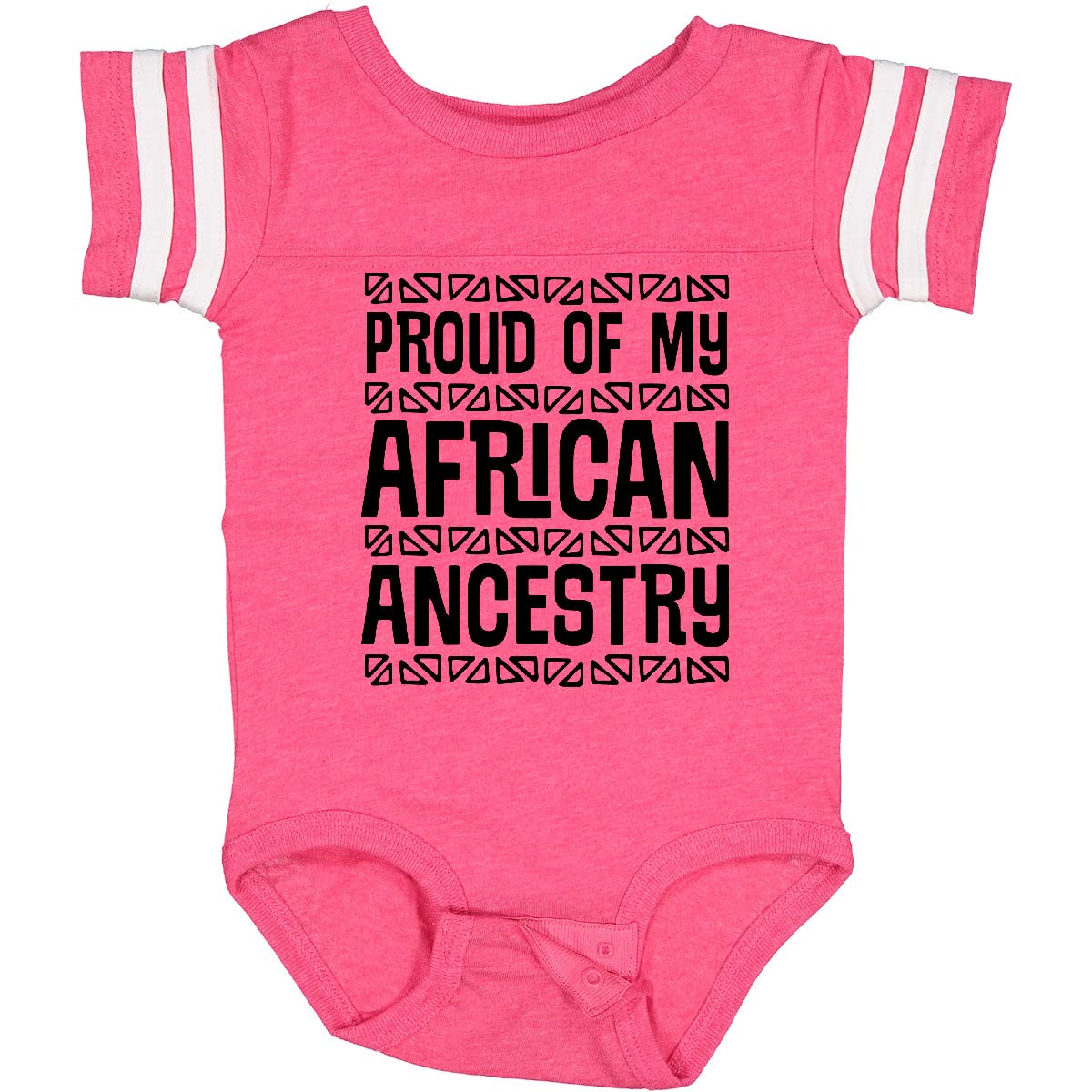 Inktastic Black History Proud African Ancestry Baby Bodysuit - Soft Cotton Onesie for Black History Month & Cultural Celebrations - Perfect for Infants, Toddlers & Special Occasions