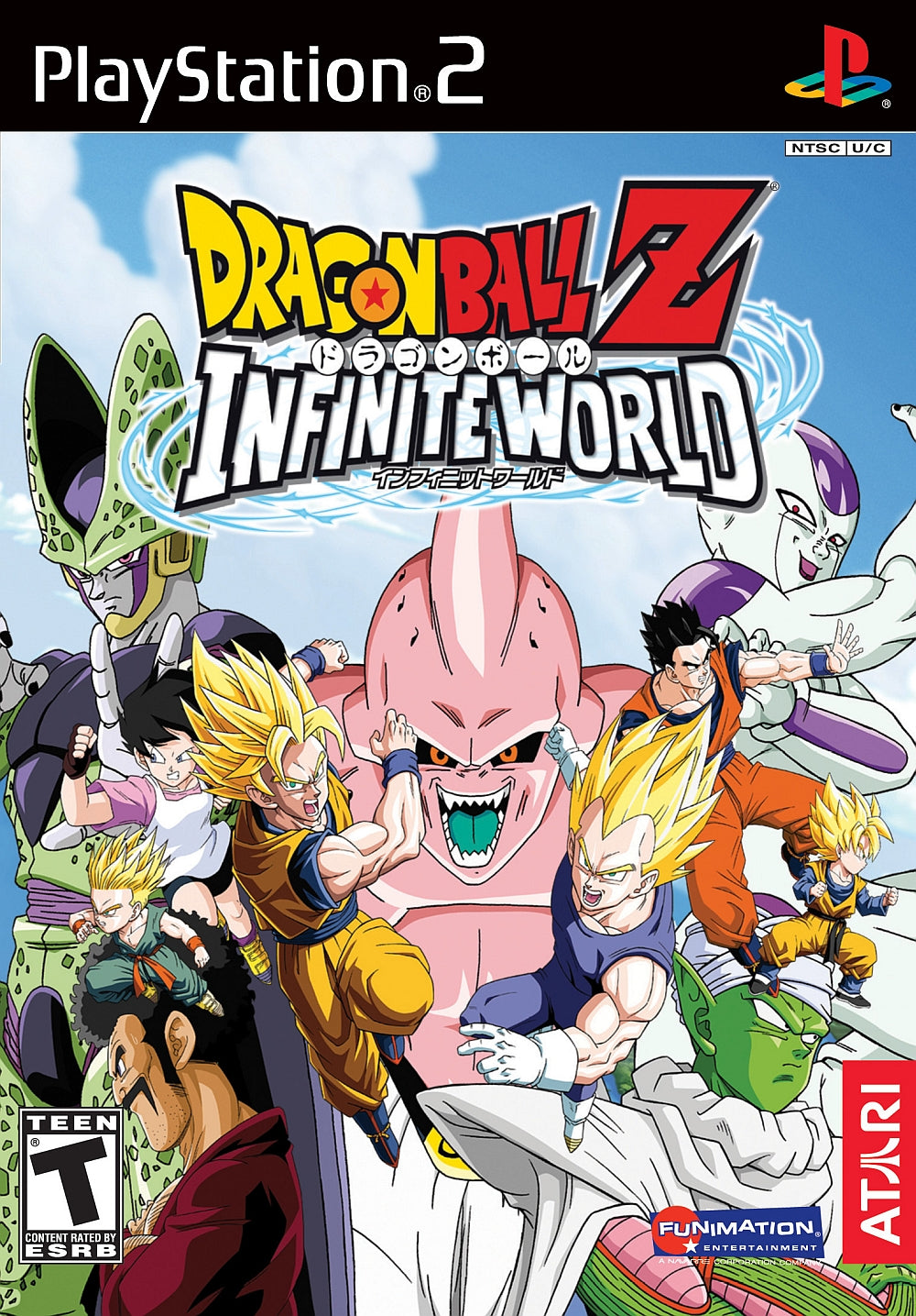 Dragon Ball Z Infinite World - Action RPG Video Game for PlayStation 2 | Anime Fighting Adventure | Perfect for DBZ Fans & Retro Gamers - Great for Gaming Nights & Anime-Themed Parties