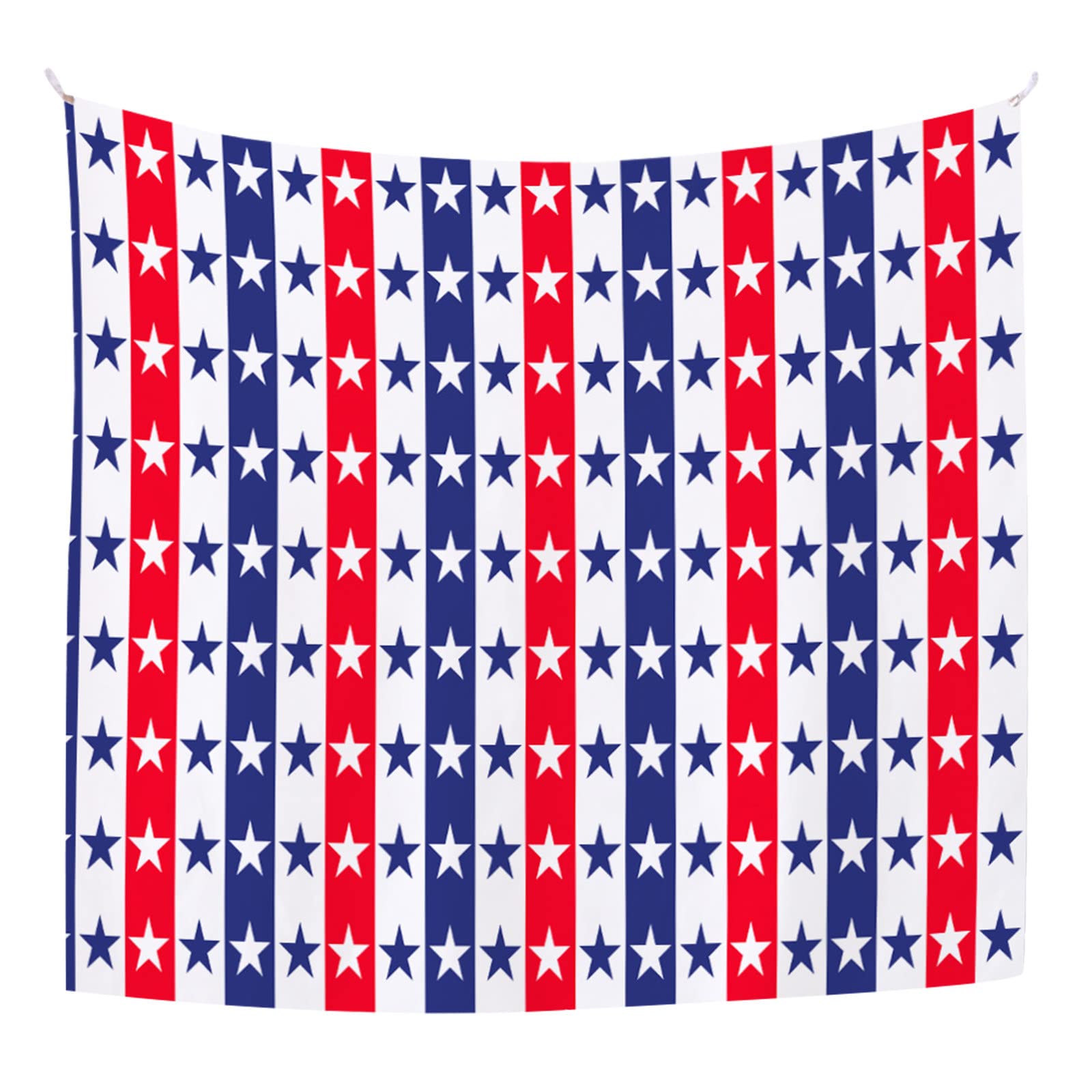 American Flag Patriotic Photo Backdrop - Independence Day Party Decorations, Bachelorette Party Supplies, USA Theme Celebration Background Cloth (One Size) - Perfect for 4th of July, Memorial Day, Veterans Day & Patriotic Events