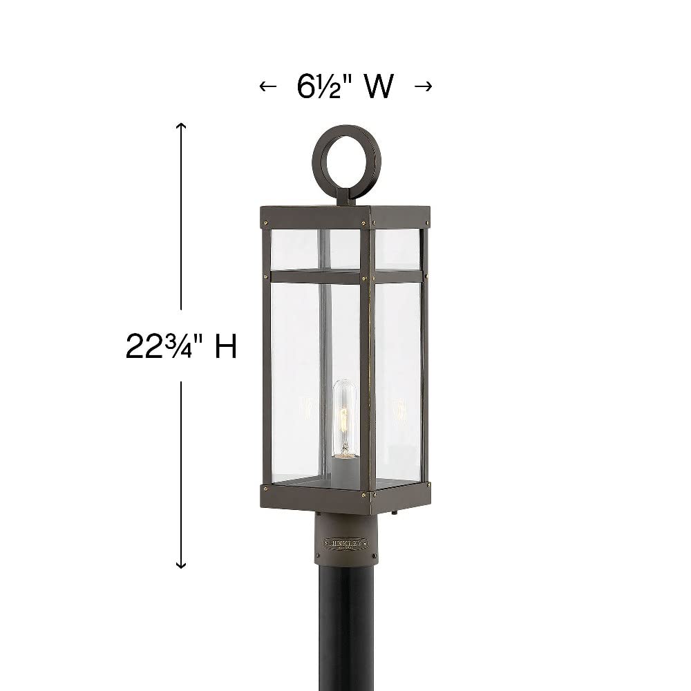 Transitional Style Outdoor Post Lantern - 6.5