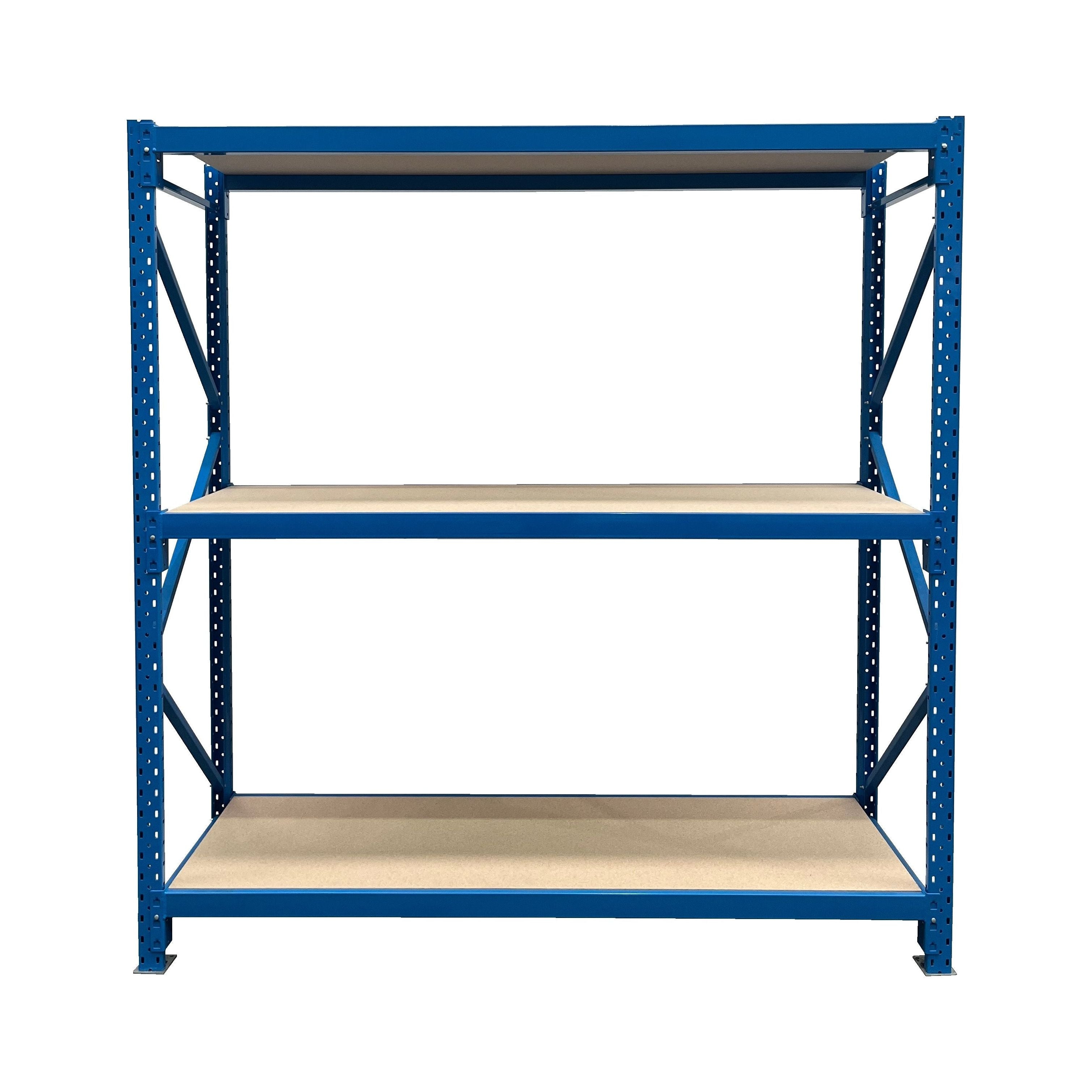 3-Tier Heavy Duty Garage Shelving Unit - Sturdy Metal Storage Rack for Tools, Equipment & Organization - Perfect for Garage, Basement, Workshop & Home Storage
