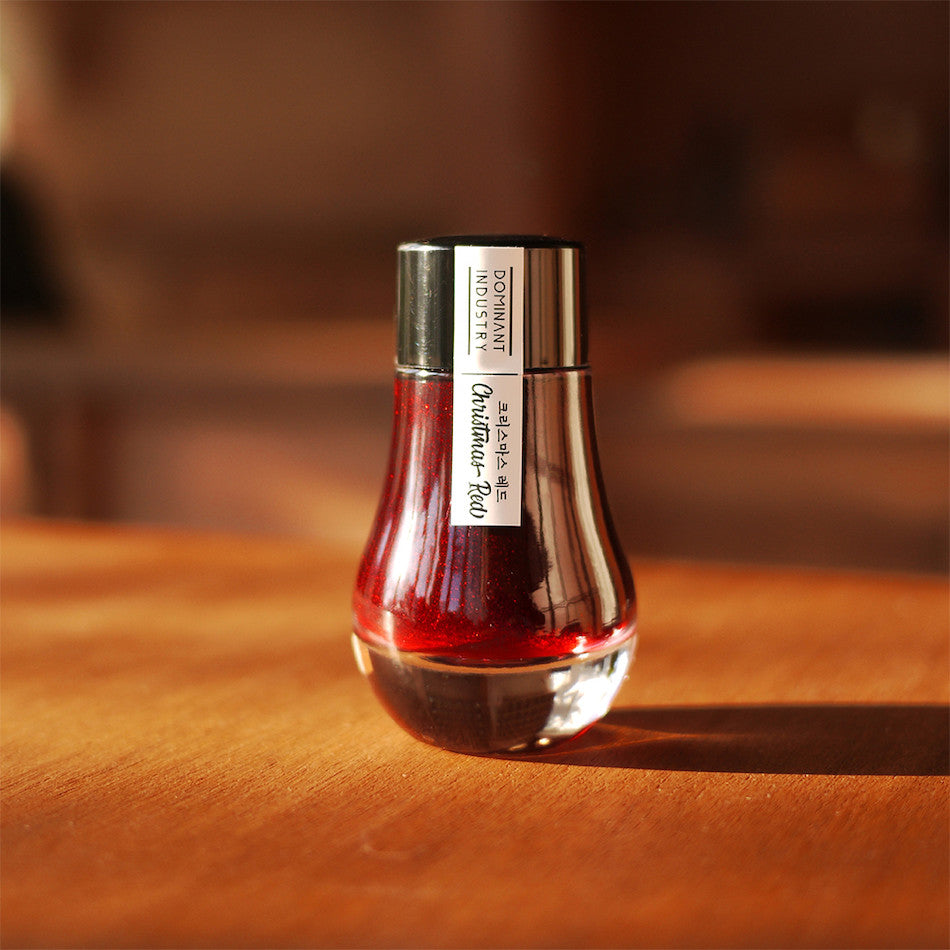 Dominant Industry Pearl Bottled Ink - 25ml Vibrant Shimmering Ink for Calligraphy, Art & Journaling - Perfect for Fountain Pens, Dip Pens & Creative Projects