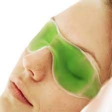 SHREE RAGHUVIR Aloe Vera Cooling Gel Eye Mask (3-Pack) - Dark Circle Relief & Eye Fatigue Treatment - Summer/Winter/Monsoon Use - Perfect for Sleeping, Travel & Skincare Routine