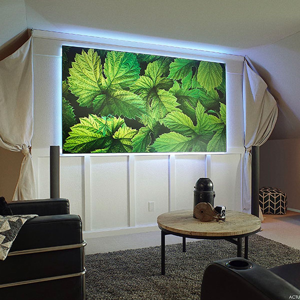 EPV Polar Star eFinity Edge Free ALR Projector Screen - 100
