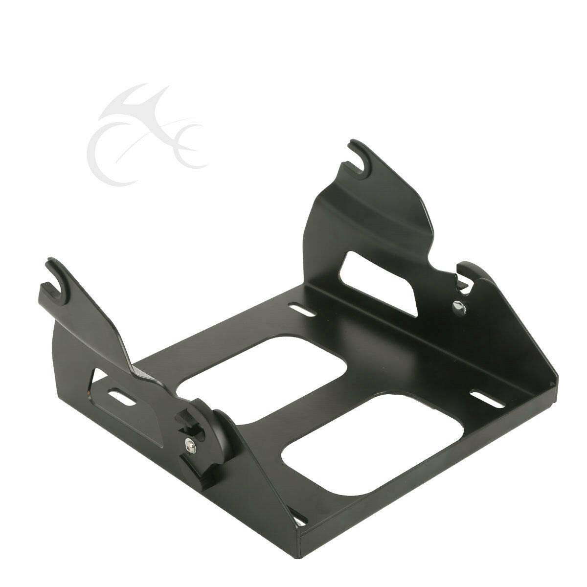 Harley Touring CVO Trunk Backrest Pad & Mounting Rack - Compatible with Road King, Road Glide, Street Glide, Electra Glide (2014-2023) | TCMT Chopped Tour Pack Accessory | Perfect for Long-Distance Rides & Custom Motorcycle Upgrades