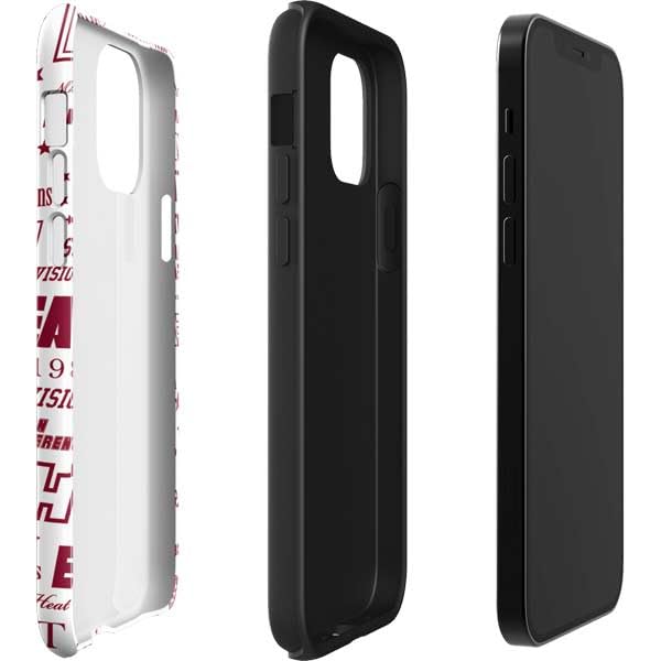 Officially Licensed NBA Miami Heat Historic Blast Phone Case for iPhone 12 Pro Max - Durable Impact Protection - Perfect for Basketball Fans & Game Day