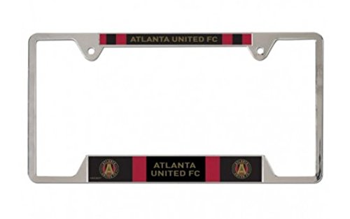 WinCraft Official Soccer Metal License Plate Frame - Durable Car Accessory for Soccer Fans & Sports Enthusiasts - Perfect for Game Day & Tailgating