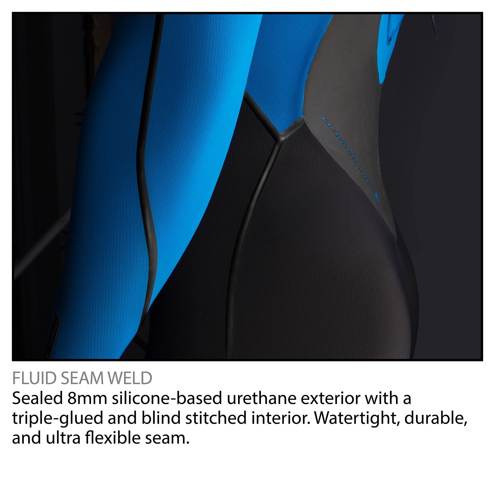 O'Neill Men's Heat 4/3mm Back Zip Full Wetsuit for Surfing, Diving & Water Sports - Thermal Neoprene Suit for Cold Water Protection