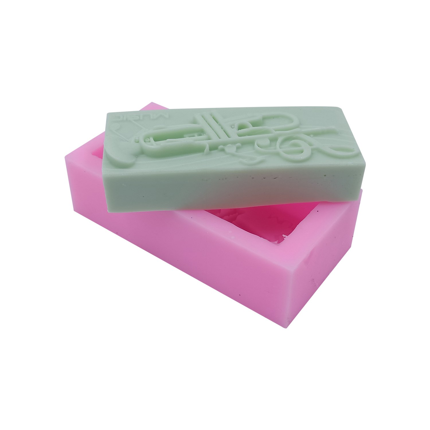 Premium Silicone Trombone Soap & Candle Molds - DIY Craft Molds for Resin, Wax, and Handmade Soap - Perfect for Musician Gifts, Band Party Favors, and Creative Art Projects