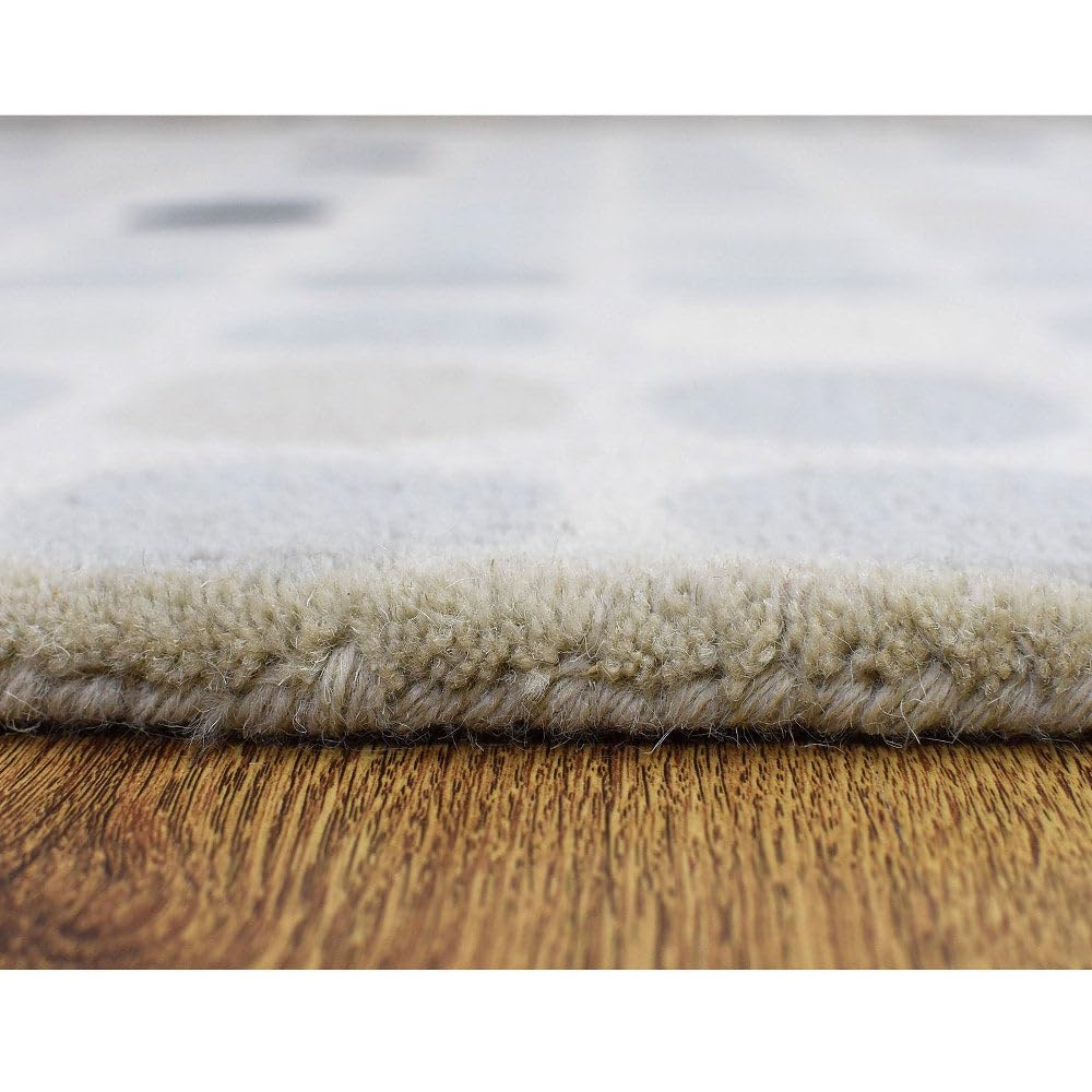 Hand Tufted Wool Eco-Friendly Area Rugs 5'x7'6
