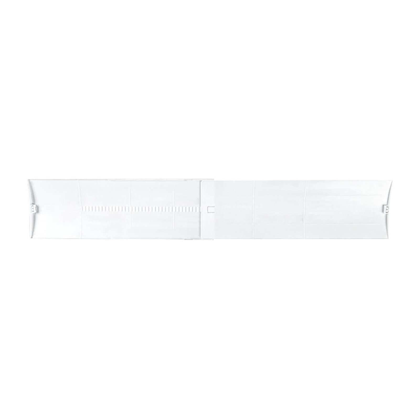 Universal AC Wind Deflector Cover - Anti-Direct Blow Air Conditioner Windshield for Home & Office - White - Reduces Cold Draft & Improves Airflow