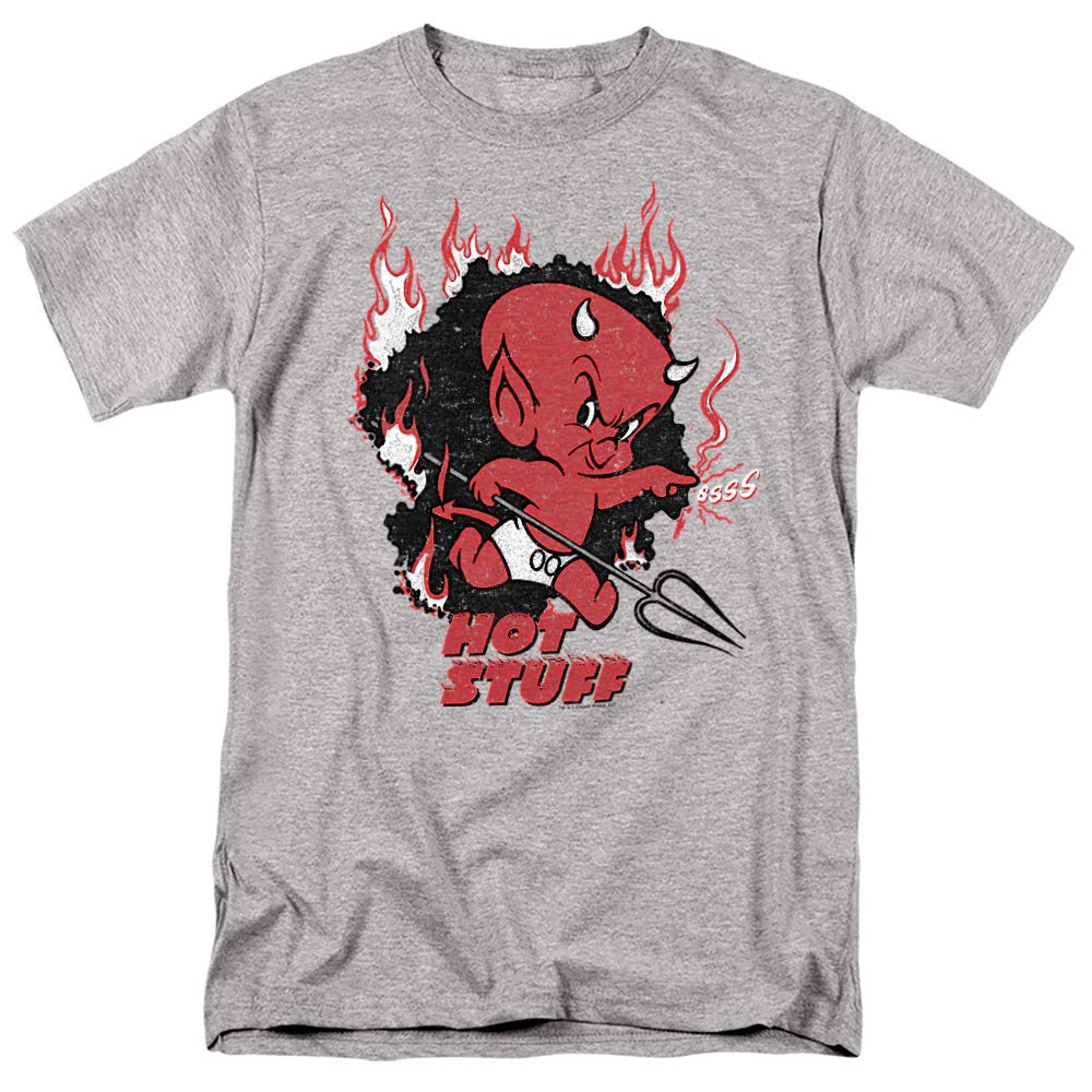 Hot Stuff Singe Unisex Adult T-Shirt - Comfortable Cotton Tee for Men & Women - Perfect for Casual Wear, Gifts, and Everyday Outfits