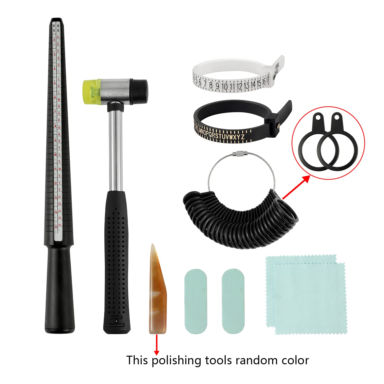 DWIKE Ring Bender Tool with Nylon Dies - Professional Jewelry Making Kit for Metal Wire Rings, DIY Crafting & Jewelry Repair (Perfect for Jewelers, Hobbyists & Handmade Ring Design)