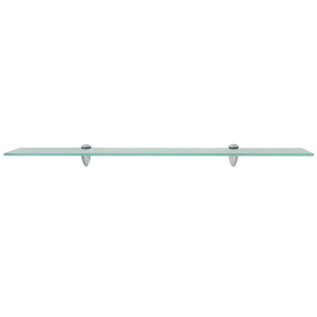Modern Floating Glass Shelf Set - 31.5