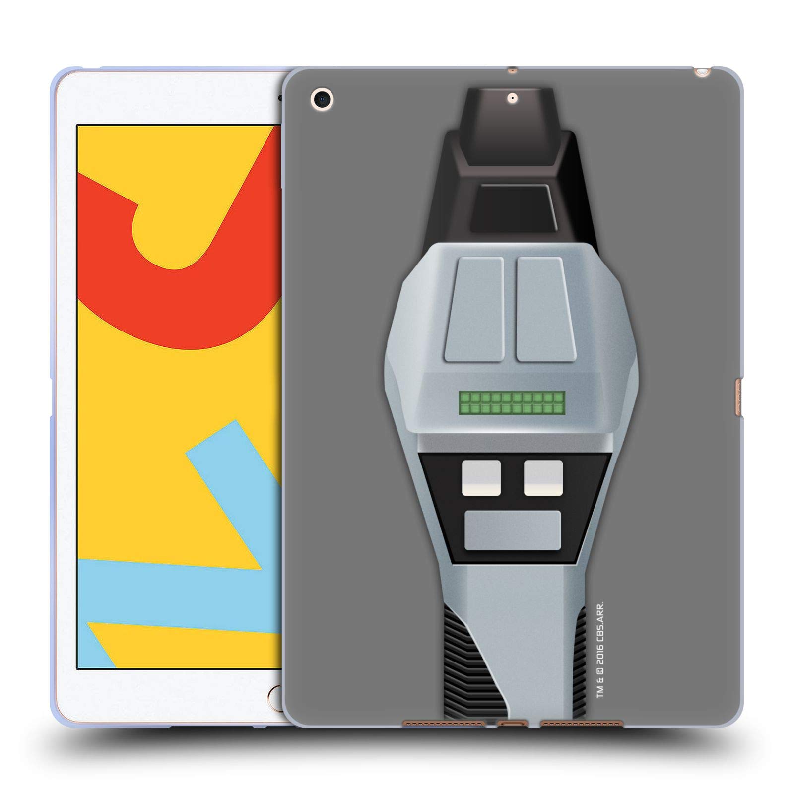 Official Star Trek Type 2 Phaser TNG Soft Gel Case for Apple iPad 10.2 (2019/2020/2021) - Licensed Collectible Gadget Cover - Perfect for Sci-Fi Fans & iPad Protection at Home, Work or Conventions