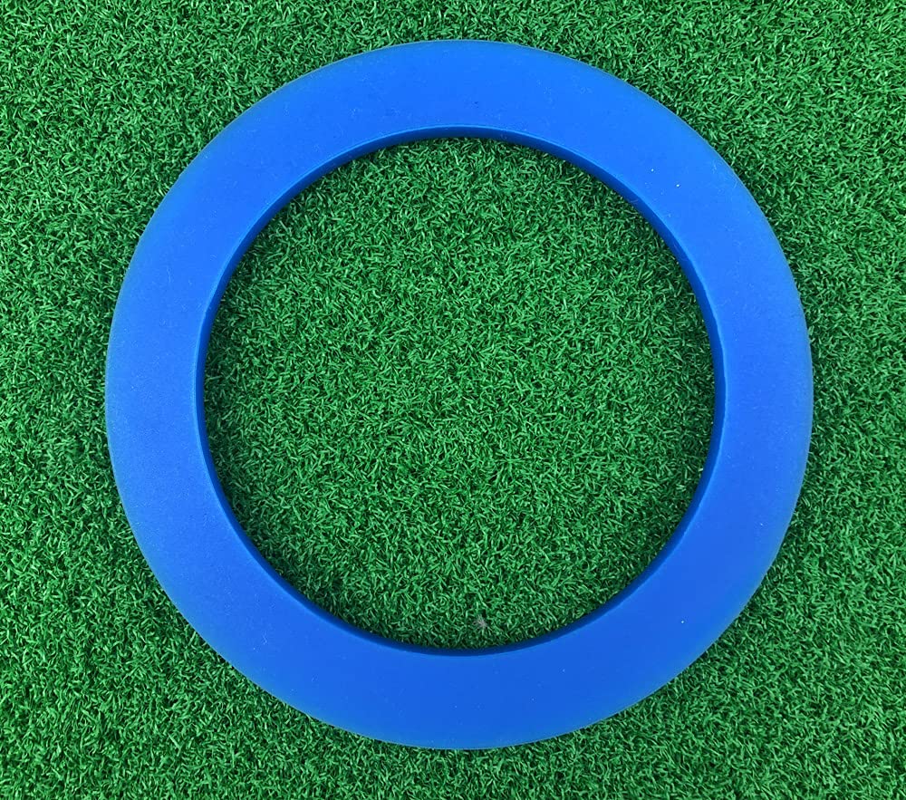 MAZEL Golf Putting Cup & Ring - Indoor/Outdoor Golf Training Aid for Accuracy & All-Direction Practice | Perfect for Home, Office & Backyard Putting Practice