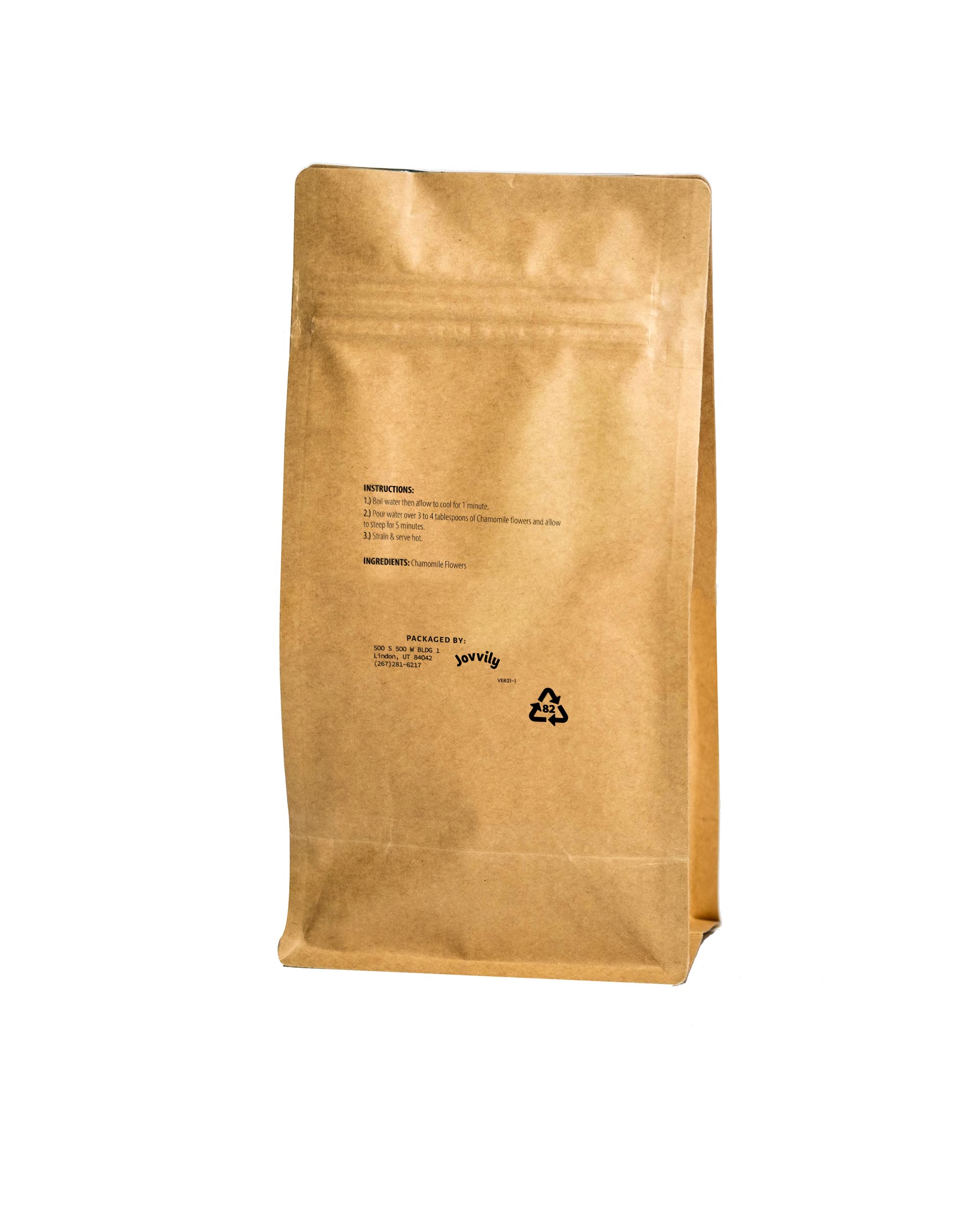 Organic Chamomile Flowers 4oz - Dried Whole Flowers for Herbal Tea - Relaxing, Calming & Sleep Aid - Perfect for Tea, Aromatherapy & DIY Skincare