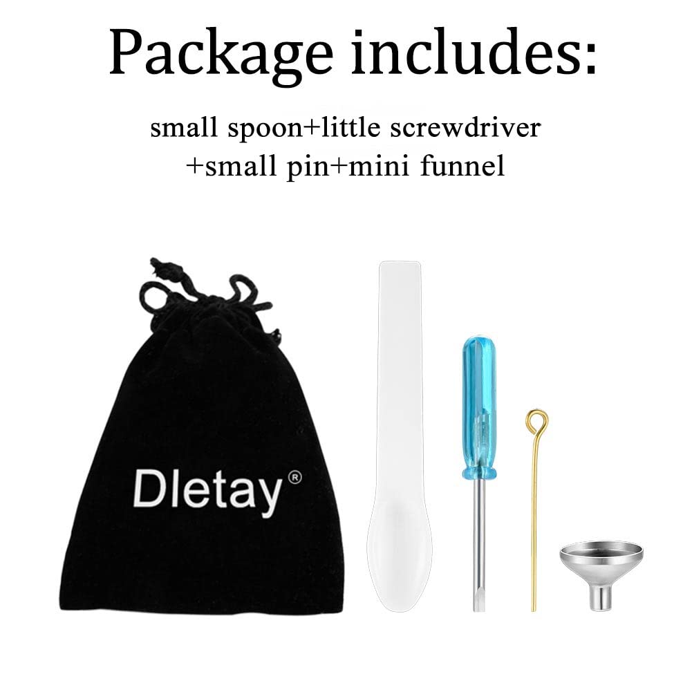 Mini Funnel Set for Cremation Jewelry - Small Filling Kit for Urn Necklace & Keepsake Ashes | Perfect for Memorial Jewelry, Pet Ashes, and DIY Keepsake Creation