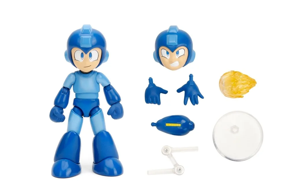 Jada Toys Mega Man Ice Man 6-Inch 1/12 Scale Action Figure - Collectible Toy for Display, Gaming & Cosplay Scenes