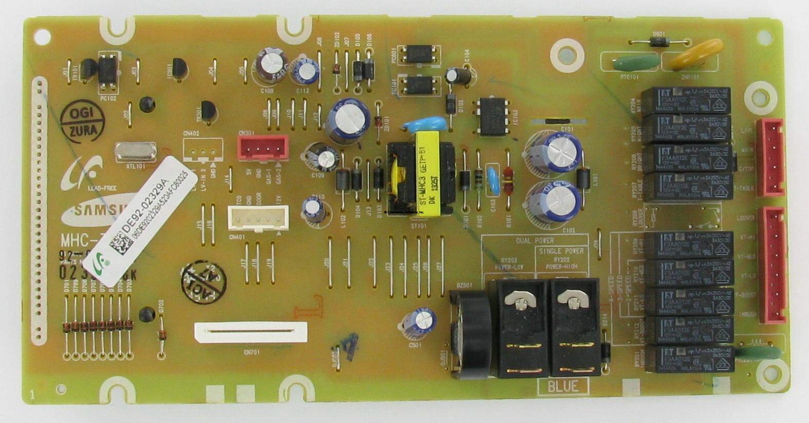 CoreCentric Remanufactured Microwave Main Power Control Board Replacement for Samsung DE92-02329A - Compatible with Samsung Microwave Ovens - Perfect for Home Kitchen Appliance Repair & Maintenance