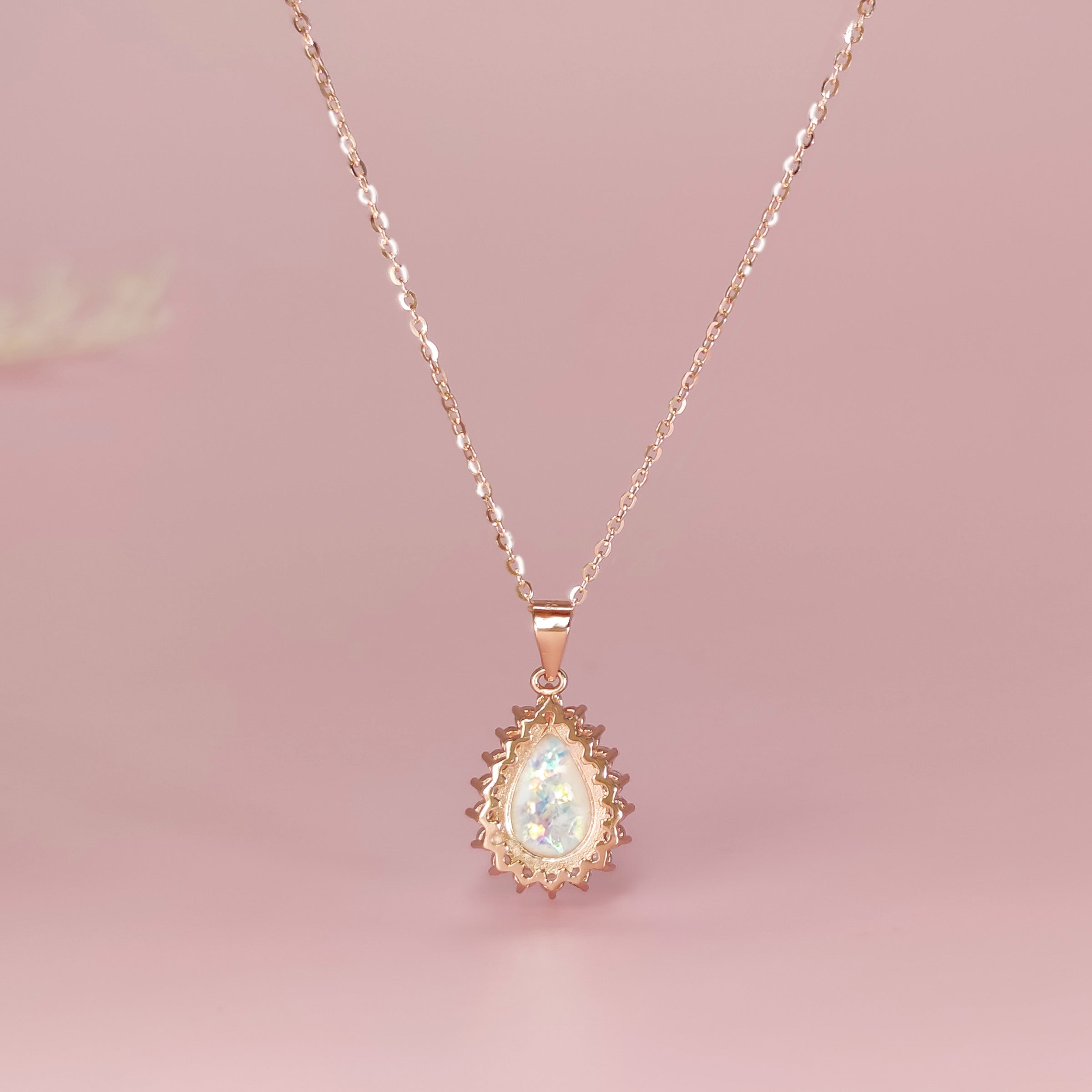 Evelyn Grace Memorial Ashes Necklace - Cremation Jewelry for Loved Ones | Keepsake Pendant for Ashes | Perfect for Remembrance, Memorial Gifts & Sympathy Presents