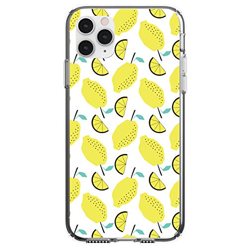Summer Graphics - Lemon Pattern - Lemonade On Clear Case