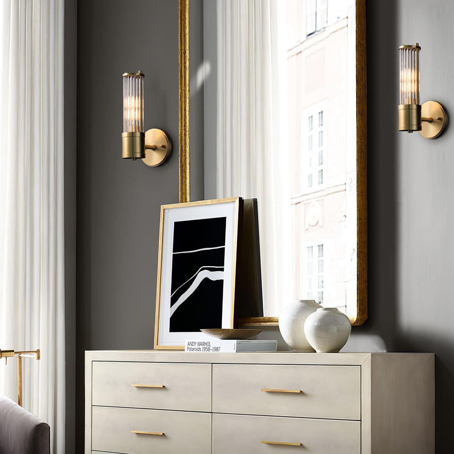 Celeste Cylinder Wall Light - Modern LED Sconce for Bedroom, Living Room & Hallway - Dimmable Indoor Lighting Fixture - Sleek Home Decor for Contemporary Spaces