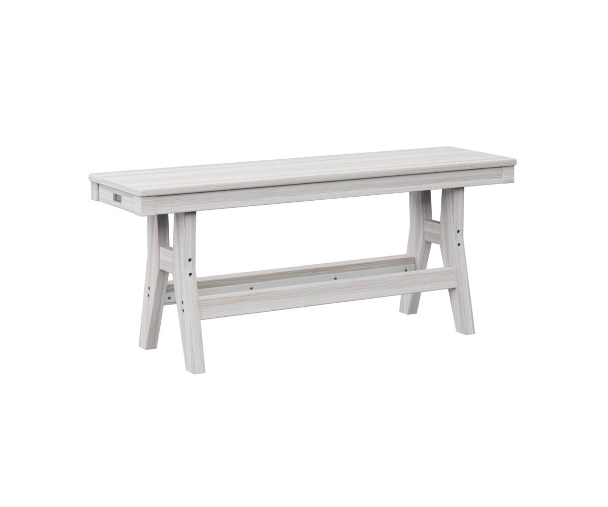 Berlin Gardens Harbor 44 Counter Bench - Outdoor Dining & Bar Height Table for Patio, Deck, or Poolside - Perfect for Entertaining & Relaxing