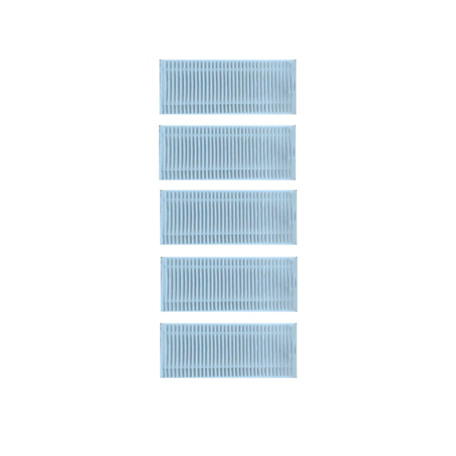 McbeAn HEPA Filter Replacement for Lefant F1 Robot Vacuum Cleaner - 5 Pack Spare Parts Accessories - Ideal for Pet Hair, Allergies & Deep Cleaning