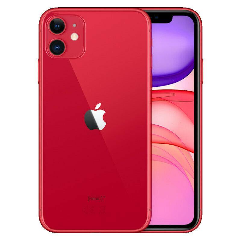 Refurbished iPhone 11 256GB Unlocked - Red (Battery Health Below 80%) | Eco-Friendly Smartphone Deal for Students, Travelers & Budget-Conscious Users