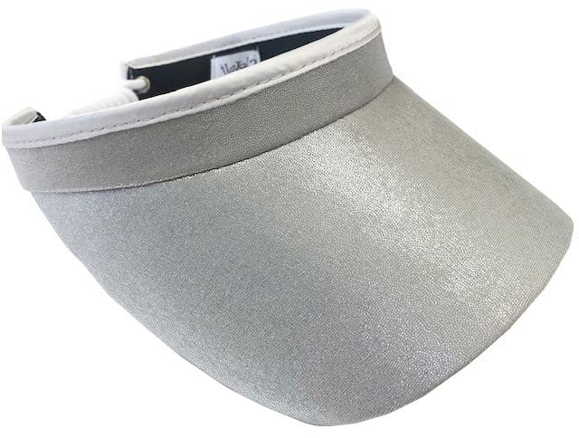 Silver Clear Dot Coil Visor