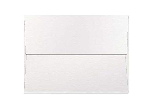 Premium Metallic A2 Envelopes - Ice Silver (250 Pack) - Elegant Wedding Invitations, Business Correspondence & Special Occasion Stationery